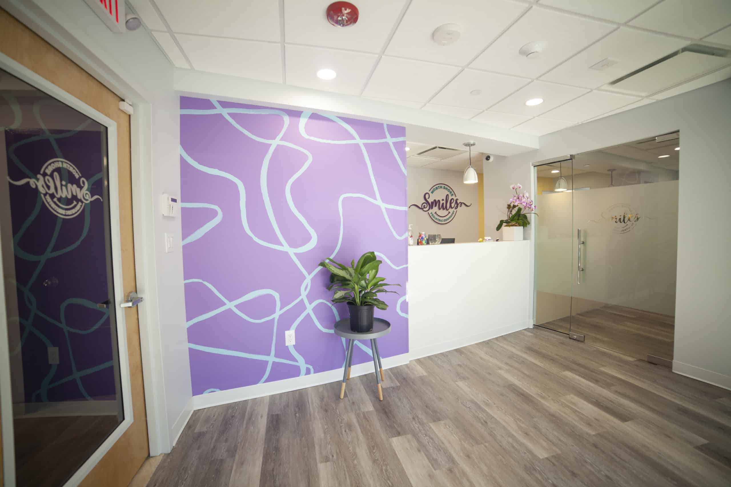 North Shore Smiles pediatric treatment room